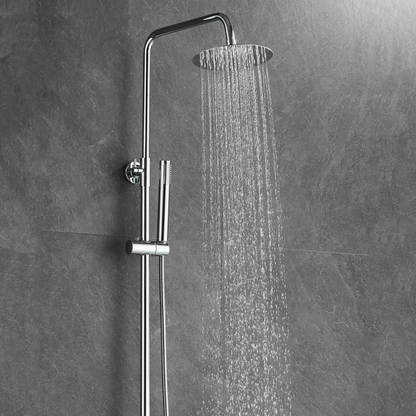 Thermostatisch opbouw regendoucheset - Julio - Chroom