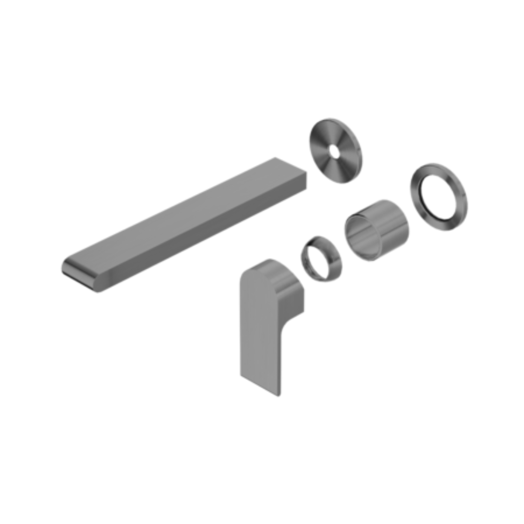 Inbouw wastafelkraan Portofino – Zonder achterplaat - Gun metal grey