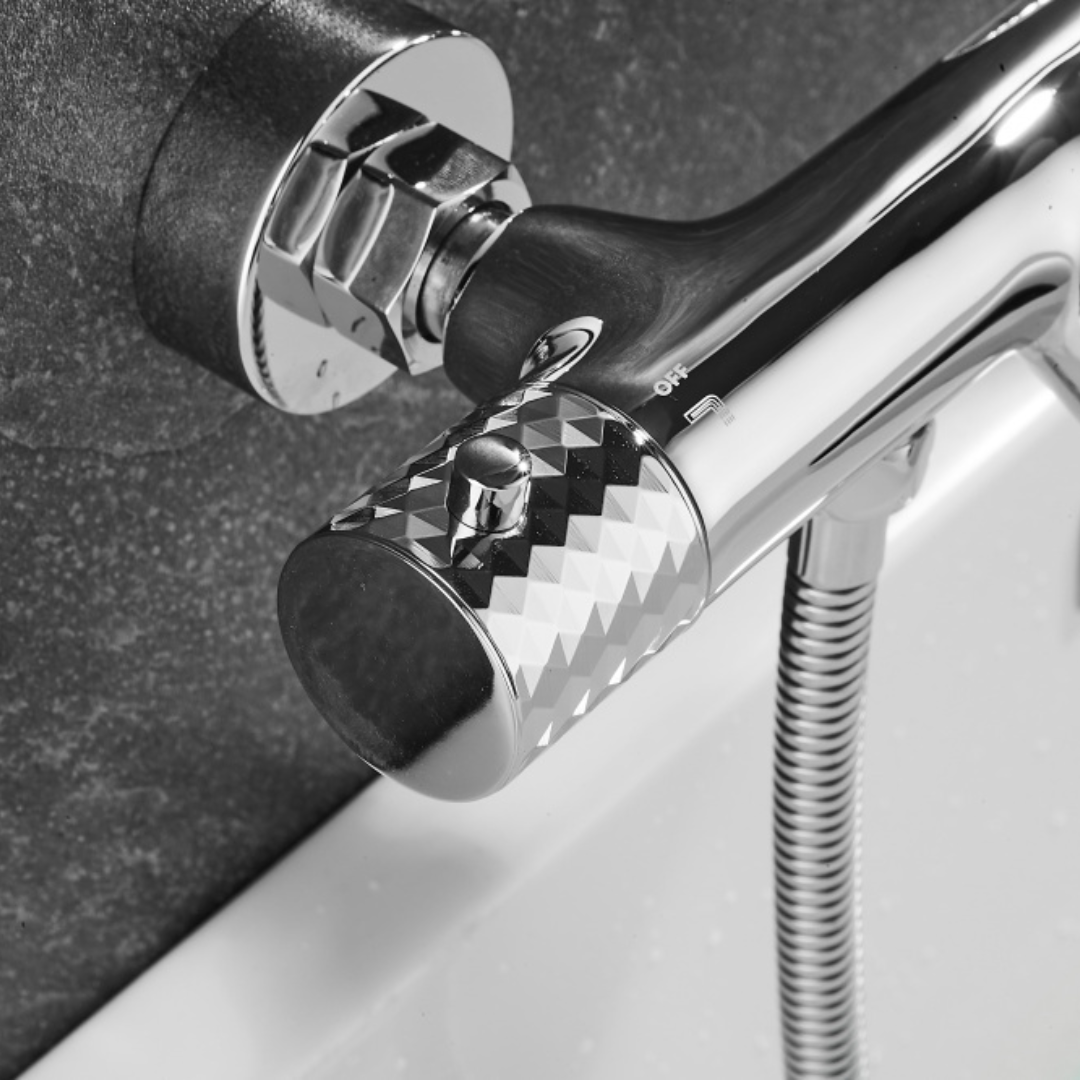 Thermostatische opbouw badkraan - Alessandra - Chroom