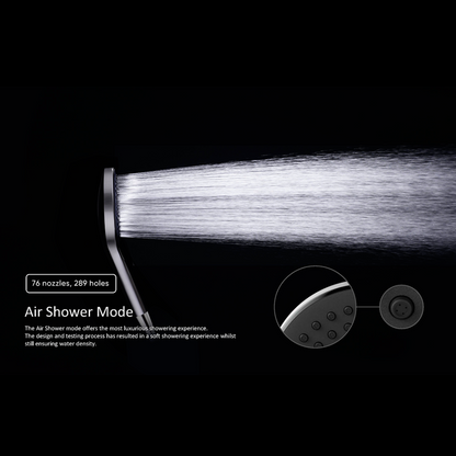 Handdouche Valencia – Air shower II - Brushed bronze