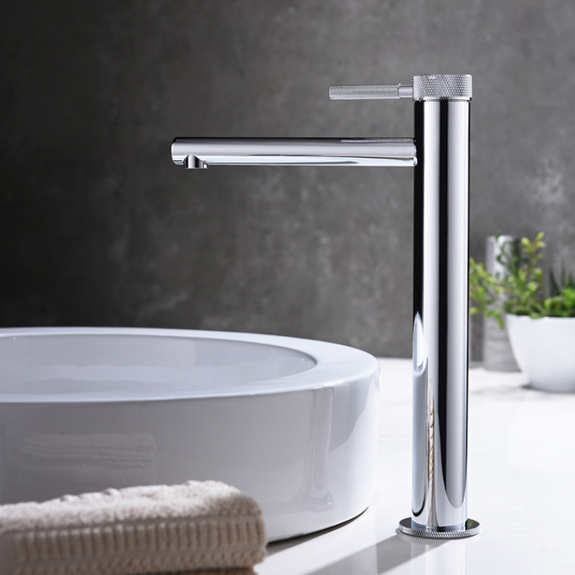 Hoge wastafelkraan Taylor - Chroom- 30.5 × 5.5 × 18 cm