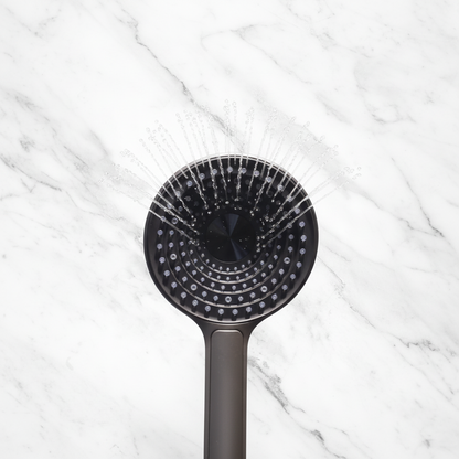 Inbouw Regendoucheset Amalia - Gunmetal grey - Incl. inbouwdeel