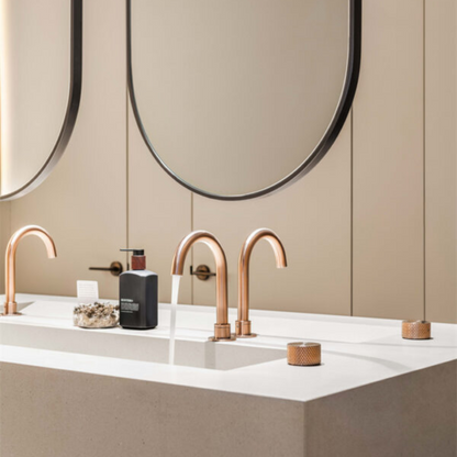 Inbouw Wastafelkraan Valencia – 2-Gats - Brushed bronze