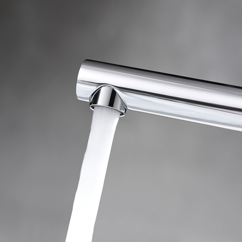 Hoge wastafelkraan Taylor - Chroom- 30.5 × 5.5 × 18 cm