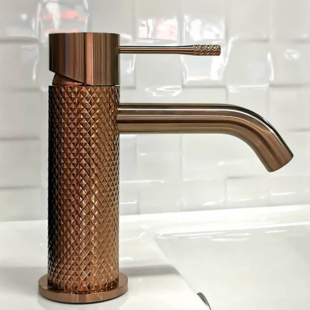 Opbouw wastafelkraan Valencia - 1-Gats - Brushed bronze