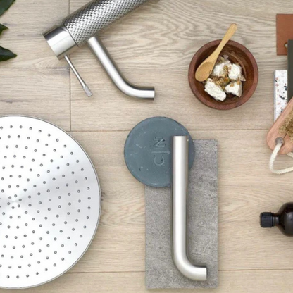 Hoge wastafelkraan Valencia - 1-Gats - Brushed nickel