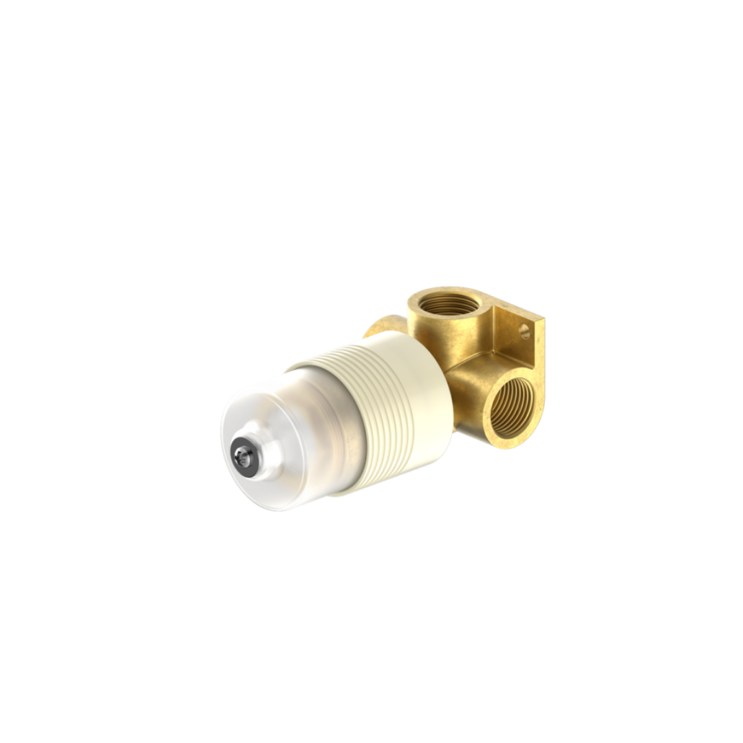 Inbouw mengkraan - Portofino - Brushed nickel