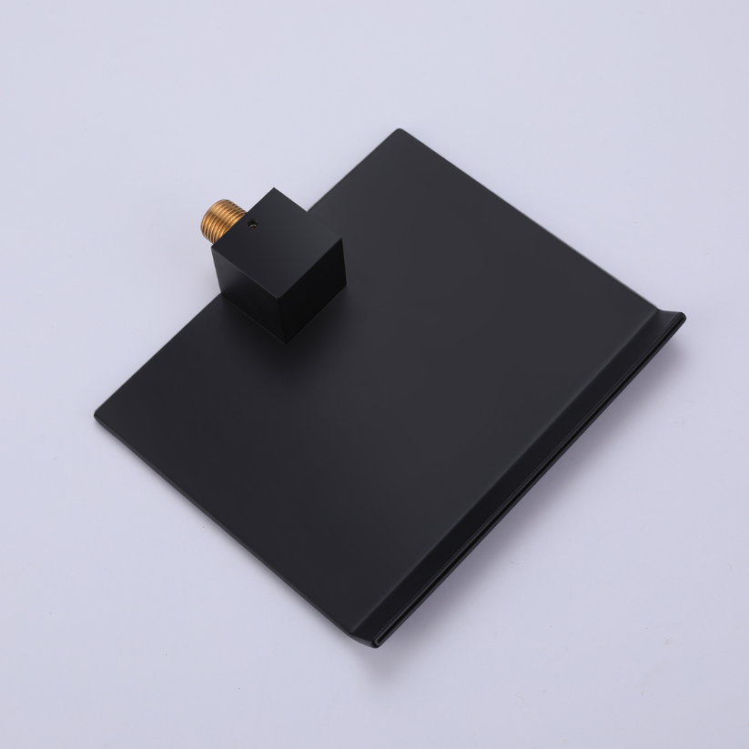 Inbouw wastafelkraan Louise - Mat zwart - Incl. inbouwdeel