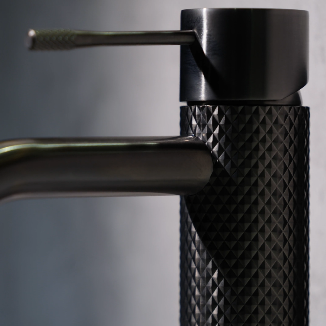 Opbouw wastafelkraan Valencia - 1-Gats - Brushed bronze