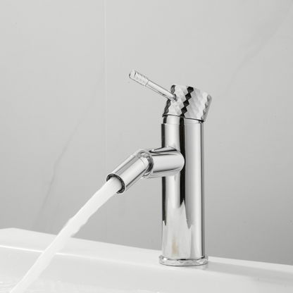 Opbouw wastafelkraan - Romano - Draaiend uitloop - Chroom