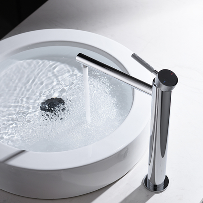 Hoge wastafelkraan Taylor - Chroom- 30.5 × 5.5 × 18 cm