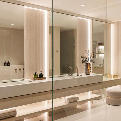 Inbouw Wastafelkraan Valencia – 2-Gats - Brushed bronze