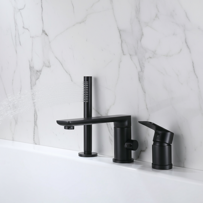 Opbouw badkraan Vero – Mat zwart - 21,6 × 24 × 19,5 cm