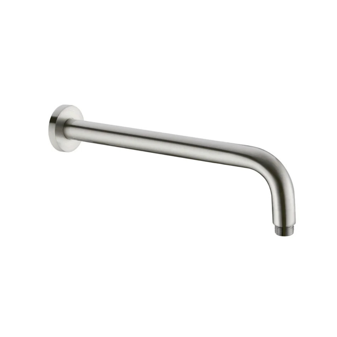 Thermostatiche inbouw regendoucheset Valencia - Air shower II - Brushed nickel