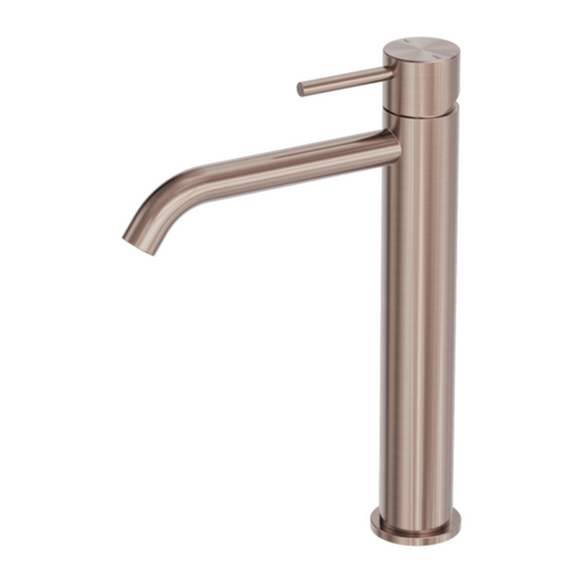 Hoge wastafelkraan Capri - 1-Gats - Brushed bronze