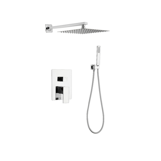 Thermostatisch Inbouw Regendoucheset - Jolanda - Chrome
