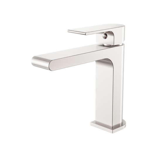 Opbouw wastafelkraan Portofino - 1-Gats - Brushed nickel