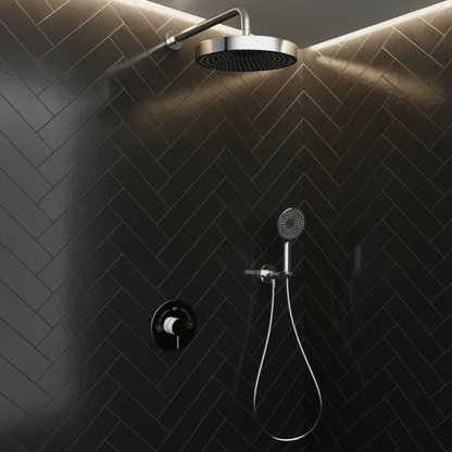 Inbouw Regendoucheset Amalia - Chroom - Incl. inbouwdeel