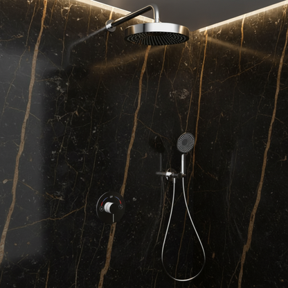 Inbouw Regendoucheset Amalia - Chroom - Incl. inbouwdeel