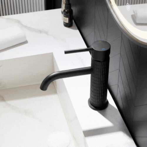 Opbouw wastafelkraan Angelica - Mat zwart - 15.9 × 12.2 × 5.5 cm