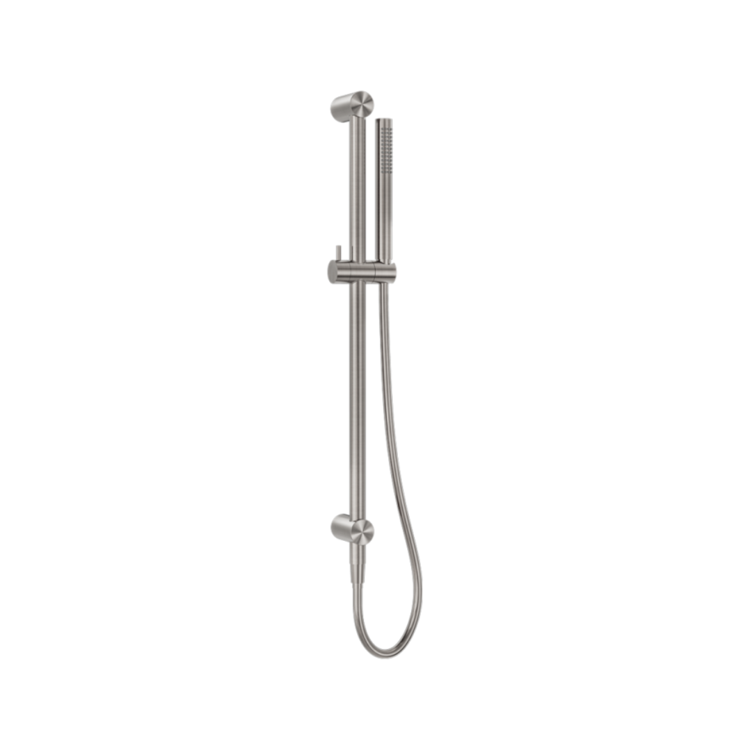 Staafhanddouche met glijstang Capri - Brushed nickel